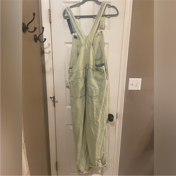 Women's Light Blue Denim Overalls - Picture 4 of 15